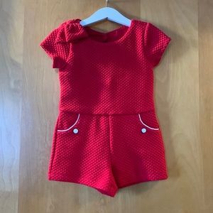 Size 2T Janie and Jack romper